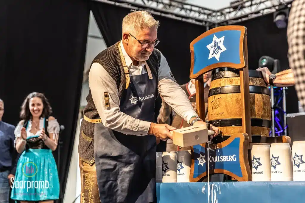 Fassanstich-Oktoberfest Bous-Saarland-Malleparty