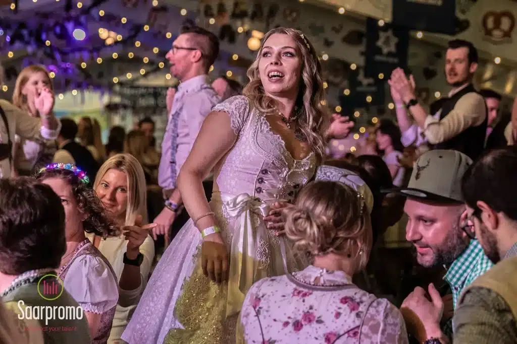 Besucher-Oktoberfest Merzig-Saarland