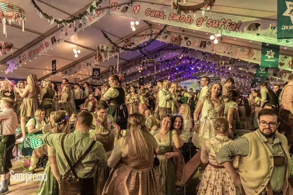 Besucher-Oktoberfest Merzig-Saarland